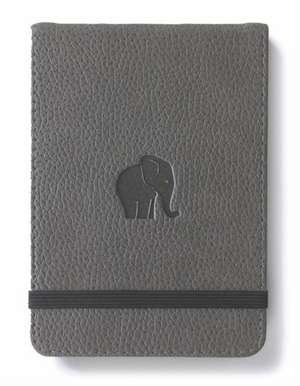 Dingbats A6+ Wildlife Grey Elephant Reporter Notebook - Grpa