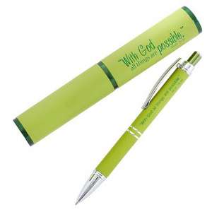 Pen with God All Things Are Possible de Christian Art Gifts