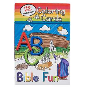 Coloring Cards Abible Cover Fun de Christian Art Gifts