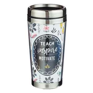 Travel Mug Polymer and Stainless Steel Teacher de Christian Art Gifts