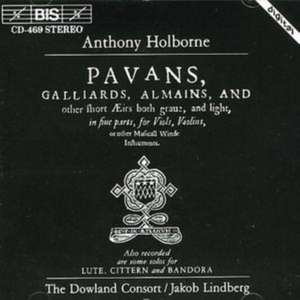 Pavans de Jakob/Dowland Consort Lindberg