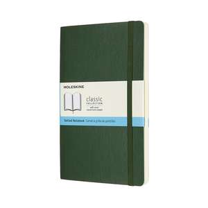 Moleskine Large Dotted Softcover Notebook: Myrtle Green de Moleskine