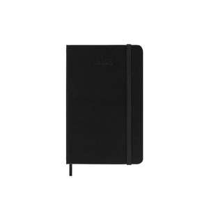 Moleskine 2025 12-Month Daily Pocket Hardcover Notebook: Black de Moleskine