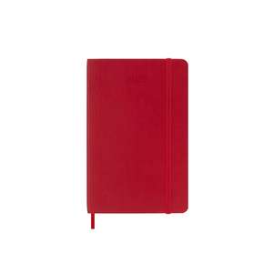 Moleskine 2025 12-Month Weekly Pocket Softcover Notebook: Scarlet Red de Moleskine