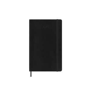 Moleskine 2025 12-Month Monthly Large Softcover Notebook: Black de Moleskine