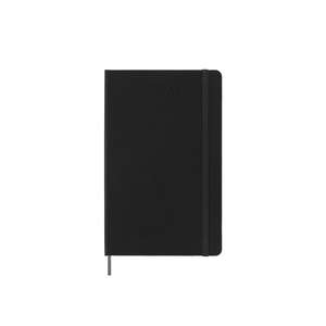 Moleskine 2025 18-Month Weekly Horizontal Large Hardcover Notebook: Black de Moleskine