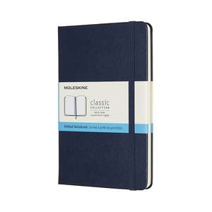 Moleskine Medium Dotted Hardcover Notebook: Sapphire Blue de Moleskine