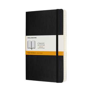 Moleskine Expanded Large Ruled Softcover Notebook: Black de Moleskine