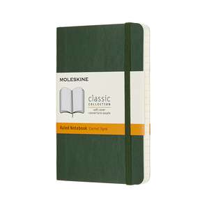 Moleskine Pocket Ruled Softcover Notebook: Myrtle Green de Moleskine