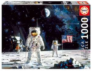 Educa Puzzle. First men on the moon 1000 Teile