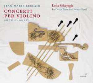 Jean-Marie Leclair: Concerti per Violino Opp. 7 & 10 , Nr. 1 & 3 de Jean-Marie Leclair