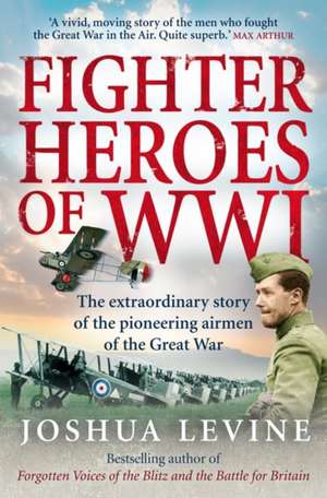 Fighter Heroes of WWI de Joshua Levine