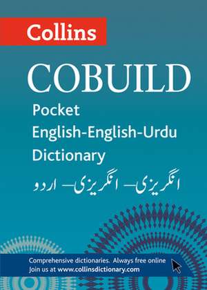 Collins Cobuild Pocket English-English-Urdu Dictionary de HarperCollins UK