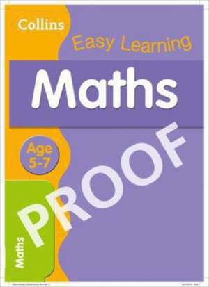 Maths Ages 5-7 de Collins Easy Learning