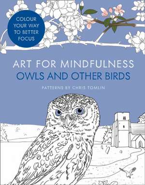 Art for Mindfulness Owls and Other Birds de Chris Tomlin