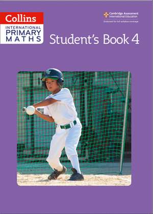 Collins International Primary Maths - Student's Book 4 de Collins Uk