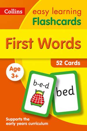 First Words Flashcards de Collins Easy Learning