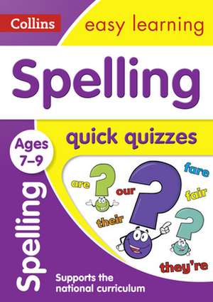 Spelling Quick Quizzes de Collins UK