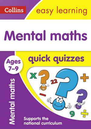 Mental Maths Quick Quizzes de Collins UK