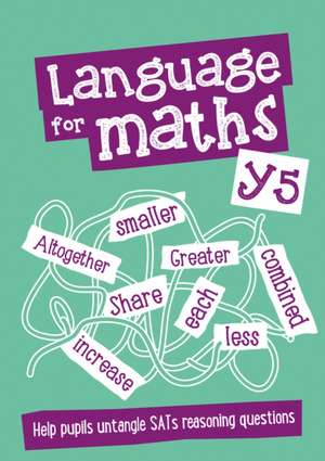 Eal Support: Year 5 Language for Maths Teacher Resources de Collins