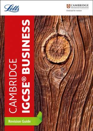 Letts Cambridge IGCSE: Cambridge IGCSE (TM) Business Studies de Letts Cambridge IGCSE