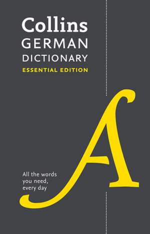 German Essential Dictionary de Collins Dictionaries