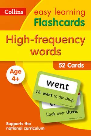 Collins Easy Learning Ks1 - High Frequency Words Flashcards de Collins Easy Learning