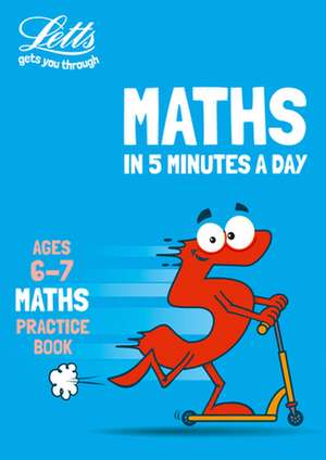 Letts 5-Minute Maths Mastery Age 6-7 de Collins Uk