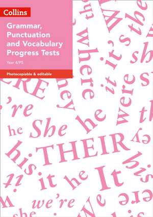 Year 4/P5 Grammar, Punctuation and Vocabulary Progress Tests de Abigail Steel