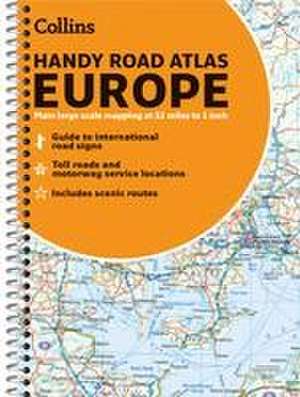 Collins Handy Road Atlas Europe de Collins Maps