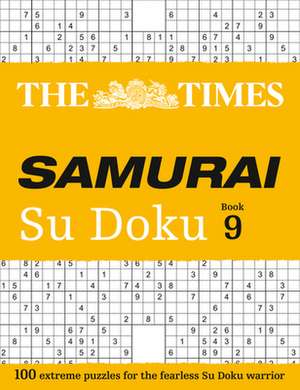 The Times Samurai Su Doku: Book 9 de The Times Mind Games