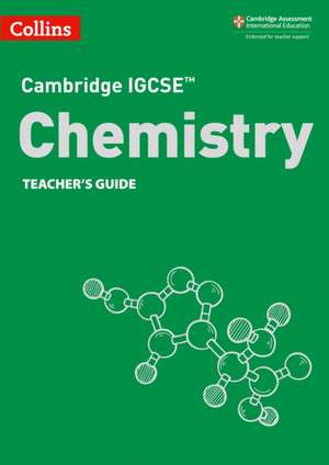 Collins Cambridge Igcse(tm) - Cambridge Igcse(tm) Chemistry Teacher's Guide de Chris Sunley