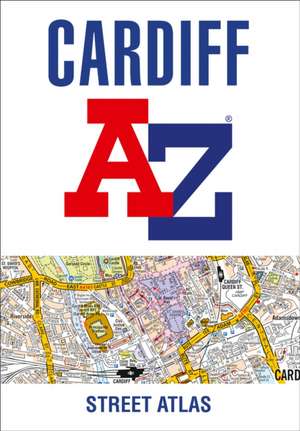 Cardiff A-Z Street Atlas de A-Z Maps