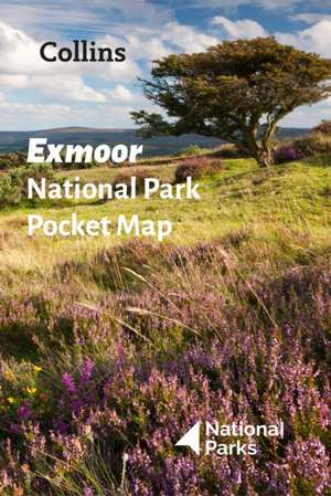 Exmoor National Park Pocket Map de Collins Maps