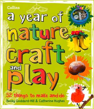 A Year of Nature Craft and Play de Collins Collins Kids