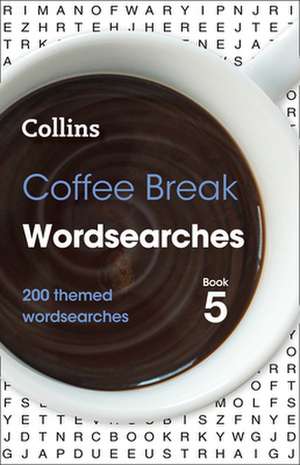 Coffee Break Wordsearches Book 5 de Collins Puzzles