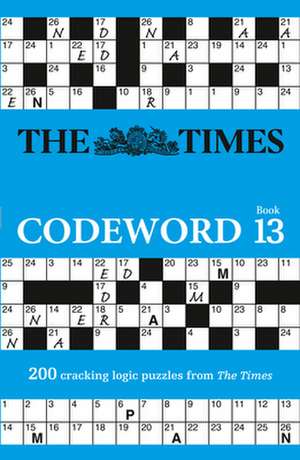 The Times Codeword 13 de The Times Mind Games