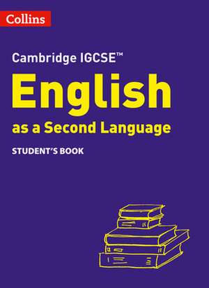 Collins Cambridge Igcse(tm) - Cambridge Igcse(tm) English as a Second Language Student's Book de Susan Anstey