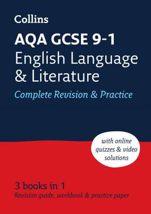 Aqa GCSE 9-1 English Language and Literature Complete Revision & Practice de Collins Gcse