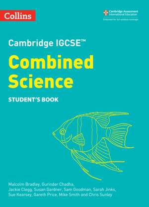 Cambridge Igcse(tm) Combined Science Student's Book de Malcolm Bradley