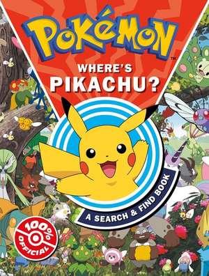 Pokemon Where's Pikachu? A search & find book de Pokemon