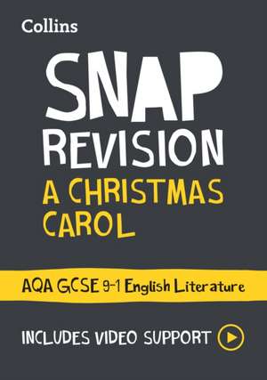 A Christmas Carol: AQA GCSE 9-1 English Literature Text Guide de Collins Gcse