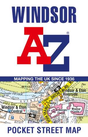 Windsor A-Z Pocket Street Map de A-Z Maps