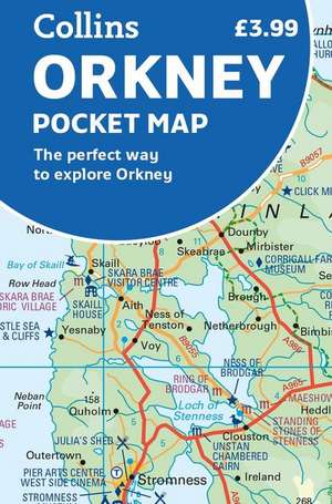 Collins: Orkney Pocket Map