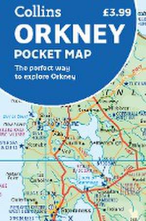 Orkney Pocket Map de Collins Maps