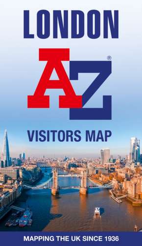 London A-Z Visitors Map de A-Z Maps