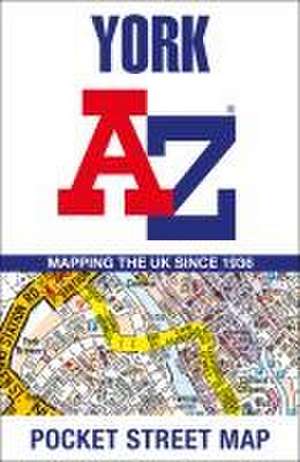 York A-Z Pocket Street Map de A-Z Maps