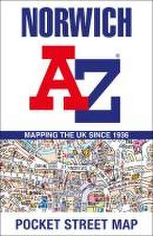 Norwich A-Z Pocket Street Map de A-Z Maps