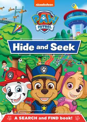 PAW Patrol Hide and Seek: A Search and Find Book de Paw Patrol