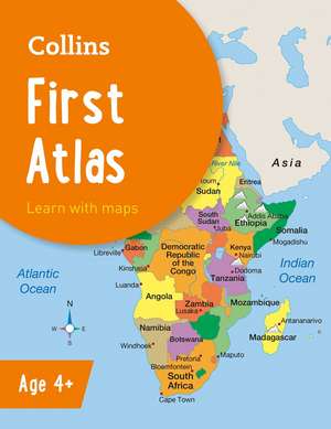 Collins First Atlas de Collins Maps